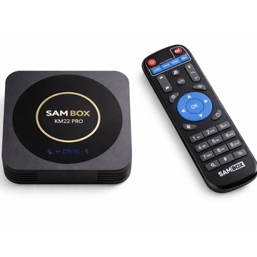 BOX TV ANDROID SAMBOX KM22 PRO 2G 16G - NOIR