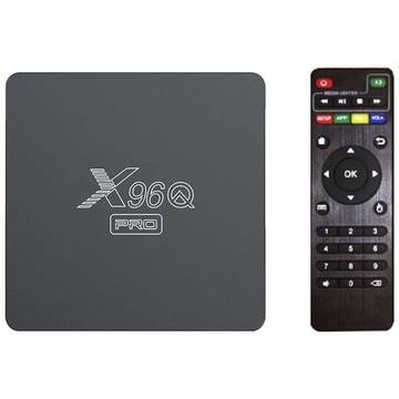 BOX TV ANDROID X96Q PRO 4GO 128GO - NOIR