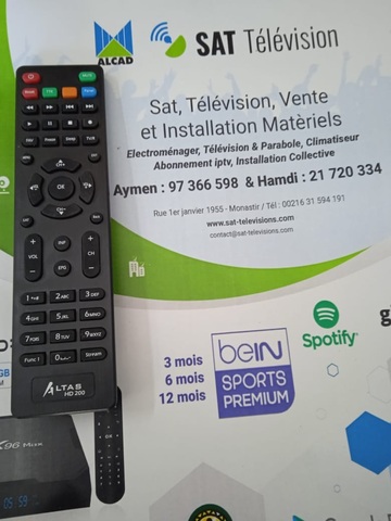 Télécommande ALTA S  HD 200