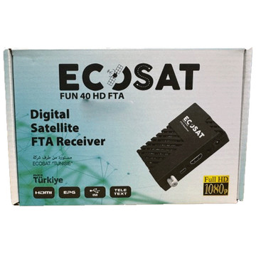 RÉCEPTEUR ECOSAT FUN-40 + ABONNEMENTS