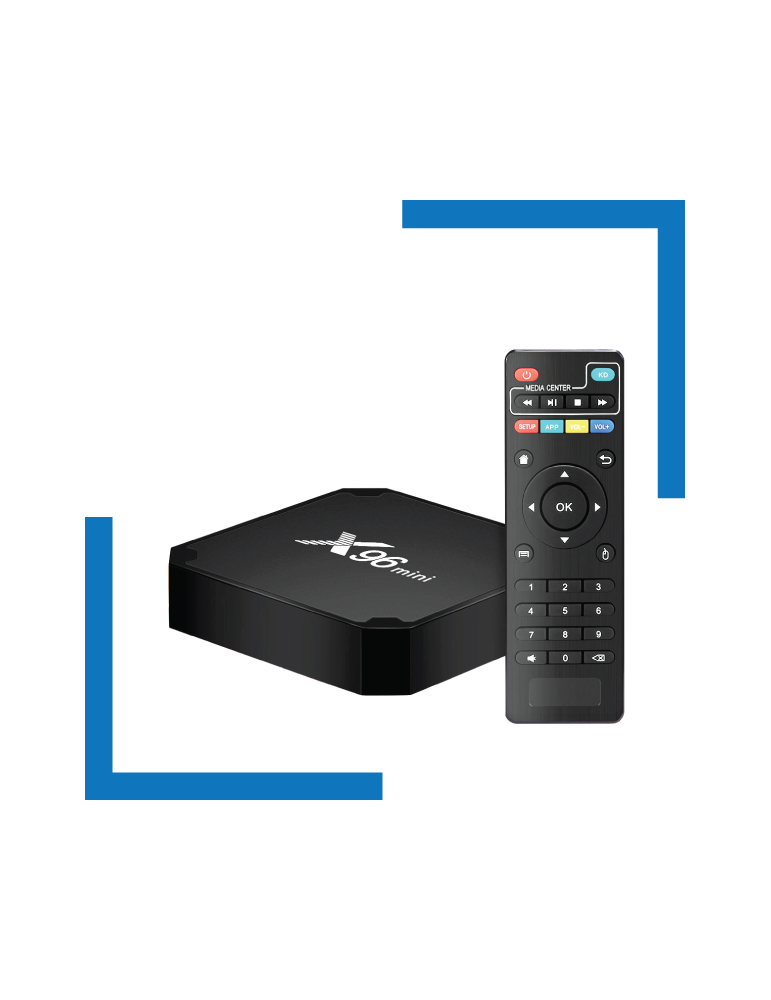 Box TV Android X96 Mini + Abonnement VOLKA X 15 Mois